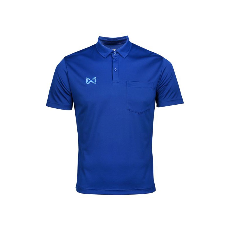 WARRIX เสื้อโปโลรุ่นใหม่วาริกซ์ มีกระเป๋าสีล้วน ผ้านุ่มใส่สบาย WA-PLA330 วอริกซ์ แท้ 100% แดง/ดำ/เทา/น้ำเงิน/เหลือง