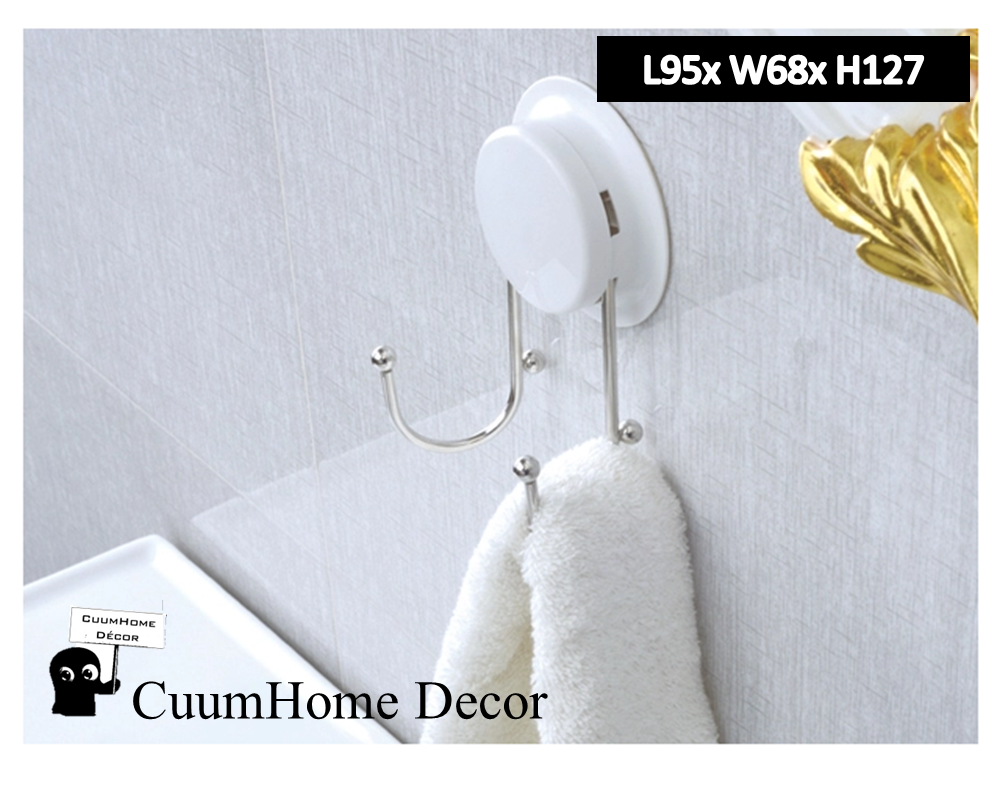 VR-34 ตะขอแขวน แบบ 2 ขา ไม่ต้องเจาะผนัง