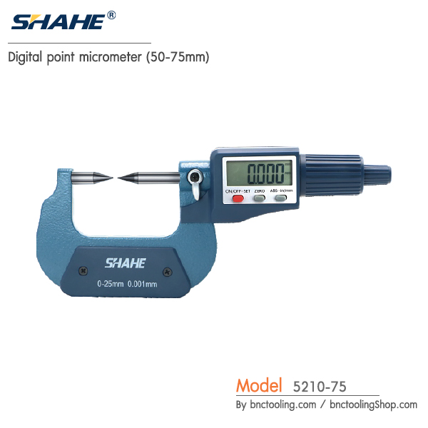 SHAHE,Digital point micrometer (50-75mm),5210-75