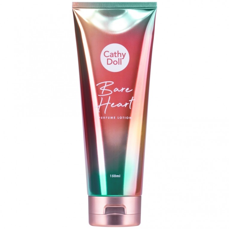 Cathy Doll Bare Heart Perfume Lotion โลชั่นน้ำหอม เคที่ดอลล์ แบร์ฮาร์ทเพอร์ฟูมโลชั่น แบบหลอด ขนาด 150 ml.
