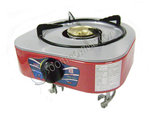 เตาแก๊สปิคนิค สำหรับวางบนถังแก๊ส 4 กก. Lucky Flame รุ่น PN-101P
