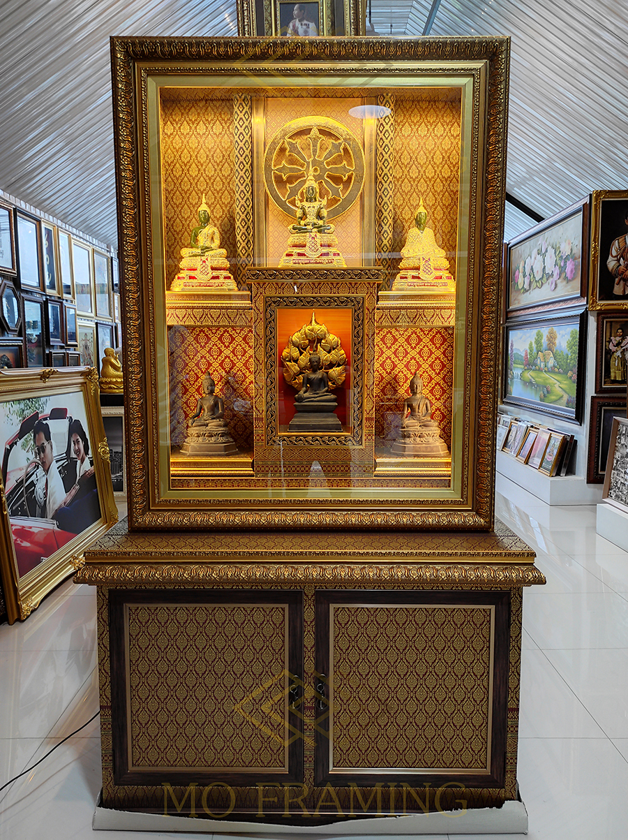 ตู้พระ ขนาดพระหน้าตัก 5-7 นิ้ว