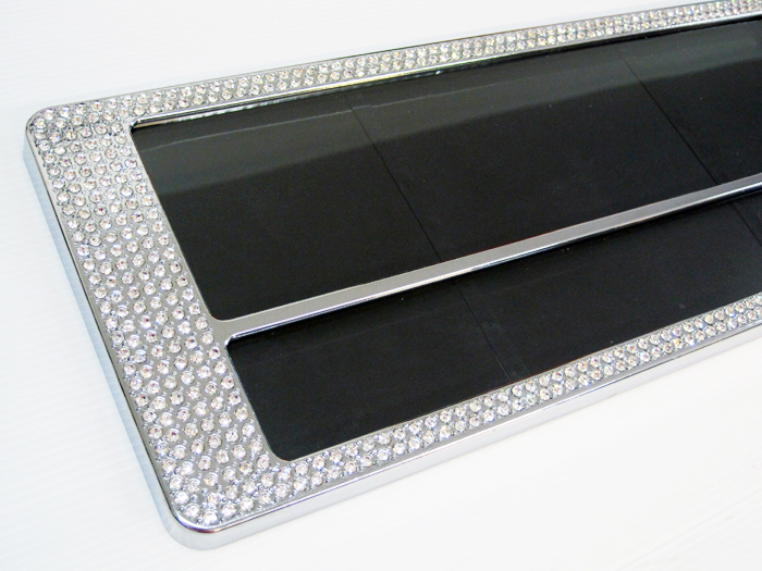 กรอบป้ายทะเบียนDADเพชรแบบกันน้ำ (สั้น-สั้น)