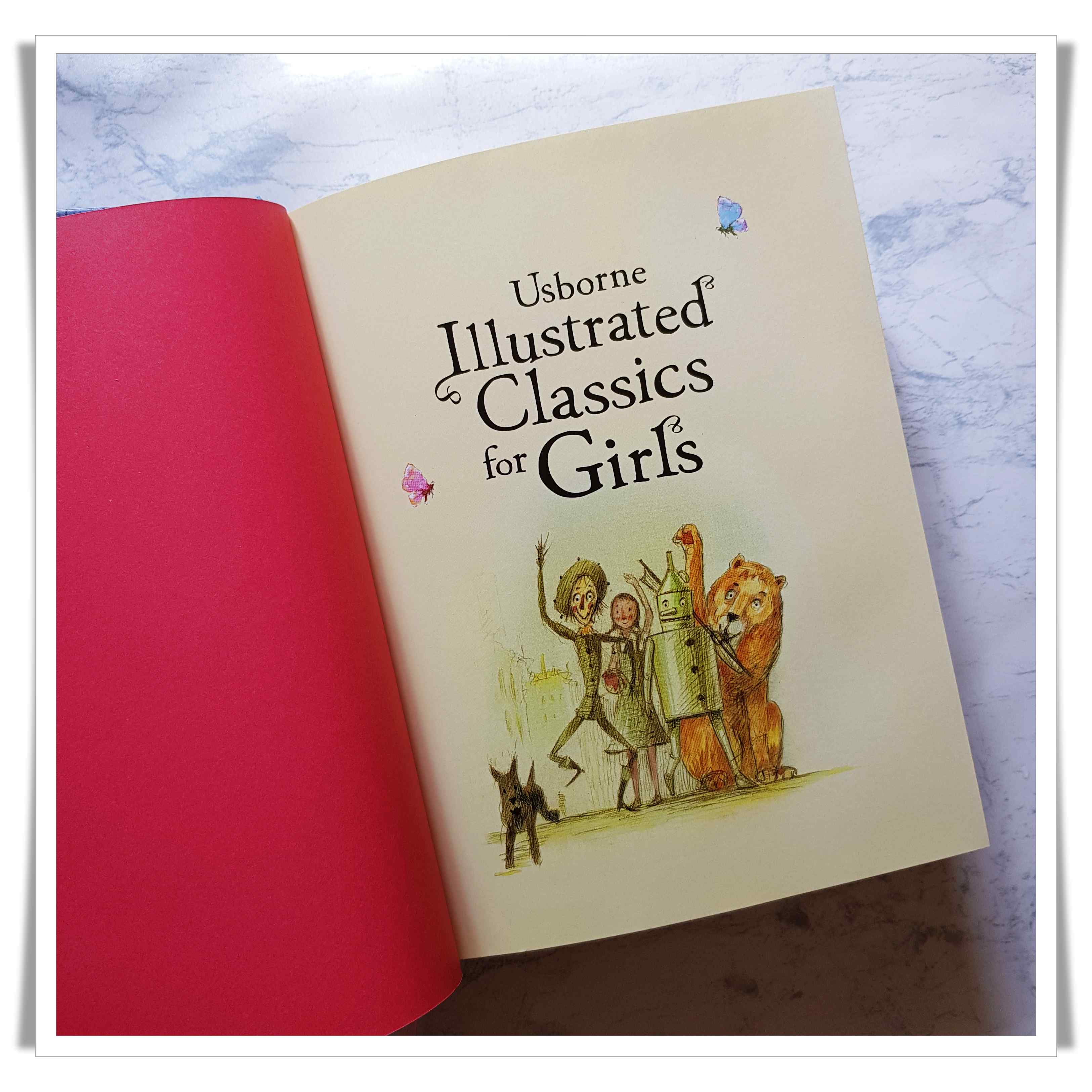 หนังสือ Usborne Illustrated Classics for Girls (ปกแข็ง)