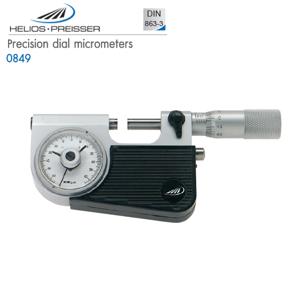 HELIOS-PREISSER,Precision dial micrometers,0849