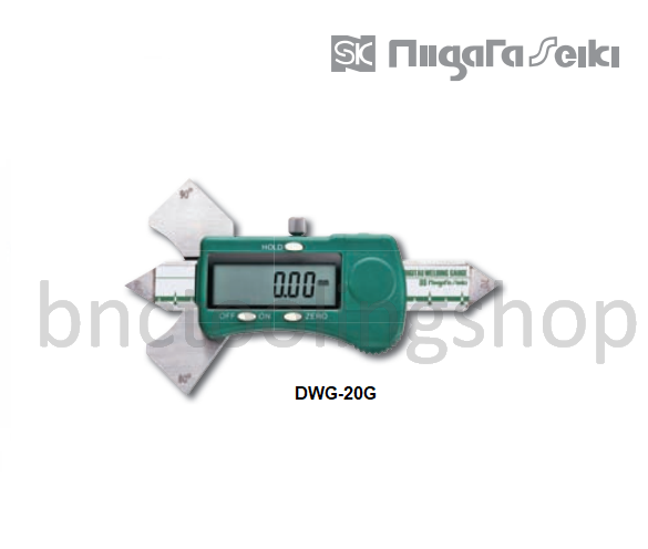 เกจวัดแนวเชื่อมแบบดิจิตอล,Digital Welding Gauge,Niigataseiki,DWG-20G