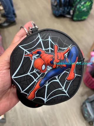 พวงกุญแจ สมุดโน๊ตจิ๋ว ปากกา Smiggle mini penpal keychain- spiderman
