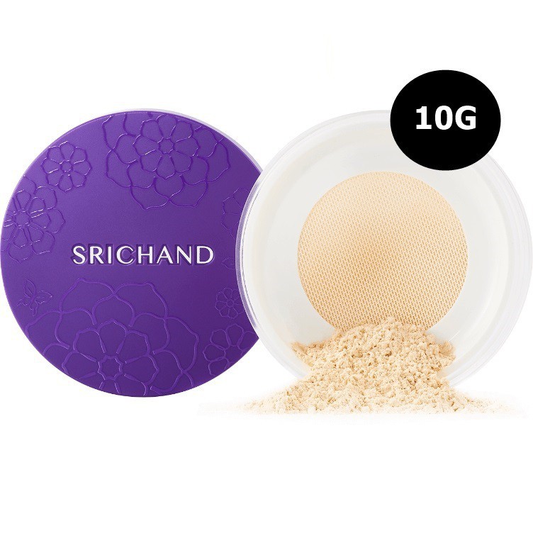 Gen2 Srichand Bare to Perfect Translucent Powder 10 G. Gen2 ศรีจันทร์ แบร์ทูเพอเฟค ทรานซ์ลูเซนท์ พาวเดอร์ แป้งม่วงGent2ศรีจันทร์ แป้งฝุ่นโปร่งแสง ขนาด 10 กรัม