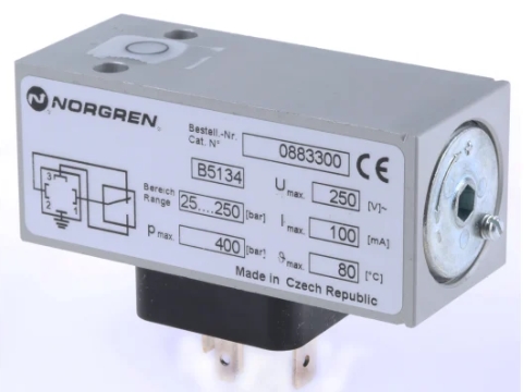 Norgren Pressure Switch, 25bar to 250 bar