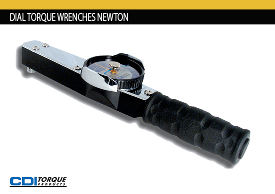 CDI,DIAL TORQUE WRENCHES NEWTON METER - SINGLE SCALE,1-81NLDNSS