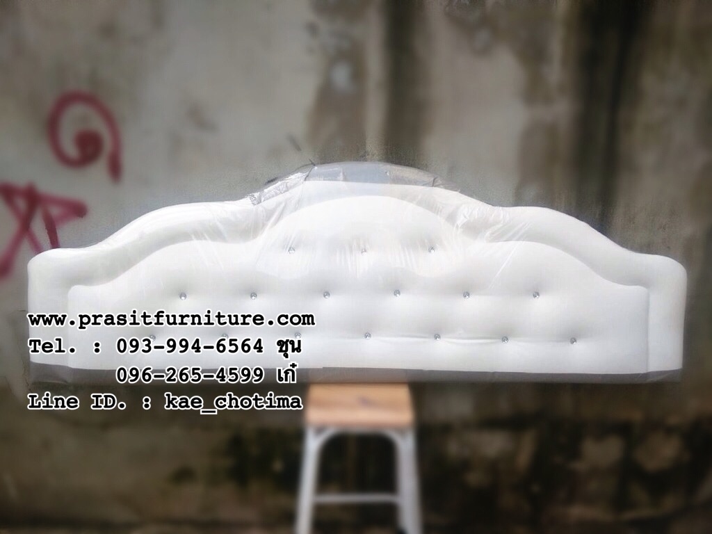 บล็อคที่นอนพร้อมฐานรอง รุ่นมงกุฏปักเพชร