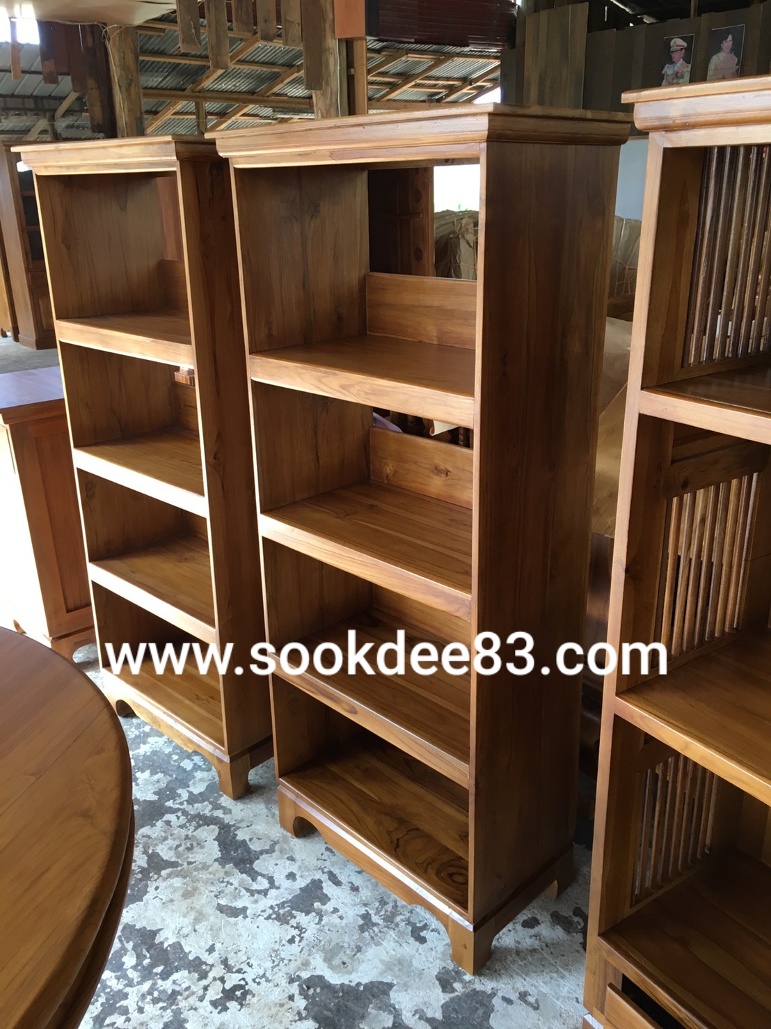 ชั้นวางของ 4 ชั้น หน้ายาว 80 ซม.