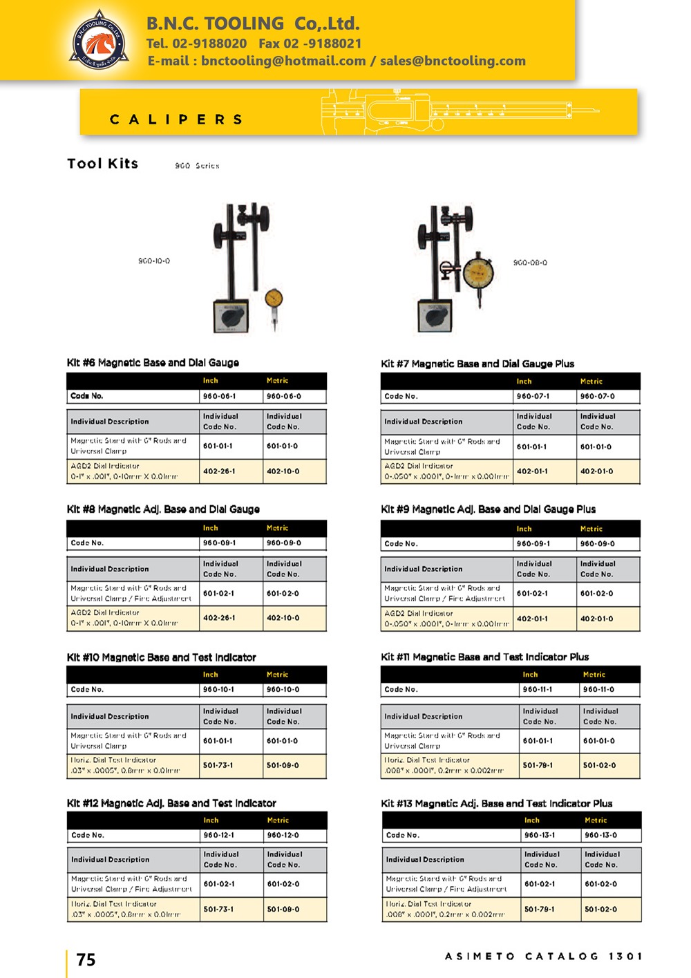 ASIMETO,P75,Tool Kits,960-06-0