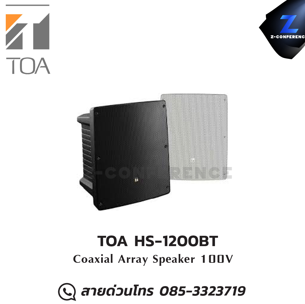 TOA HS-1200BT Coaxial Array Speaker 100V ลำโพง , ตู้ลำโพง , speaker
