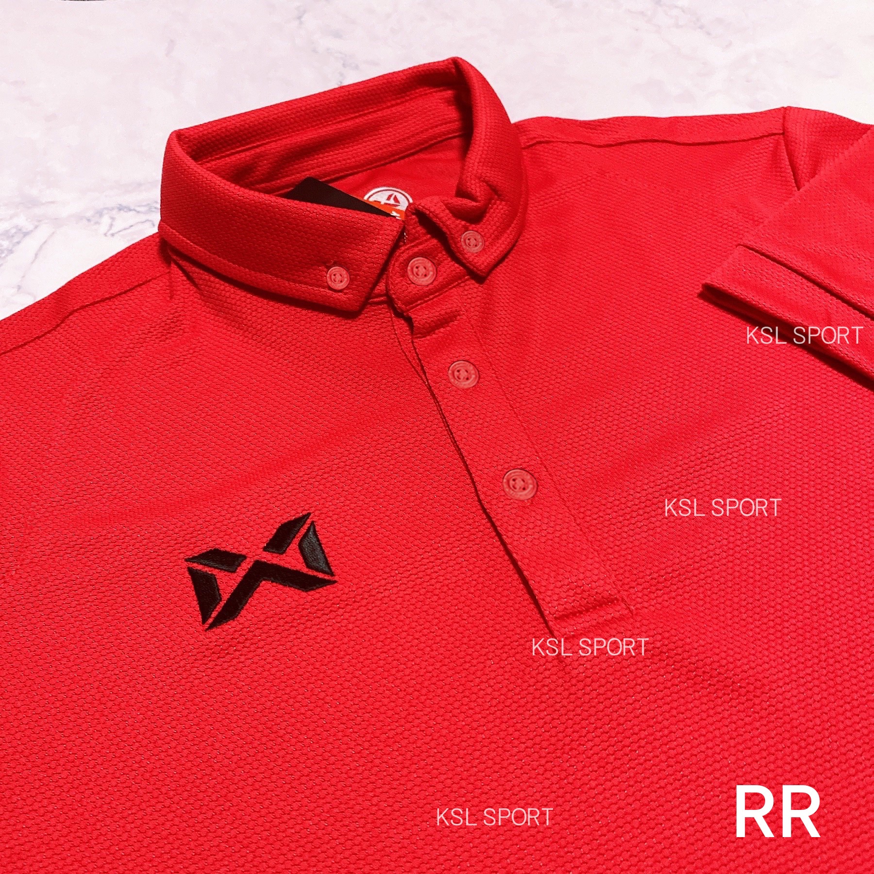 Warrix เสื้อโปโล สีล้วน รุ่น Classic Polo (WA-3315N, WA-PLAN15) สีชุดที่ 2