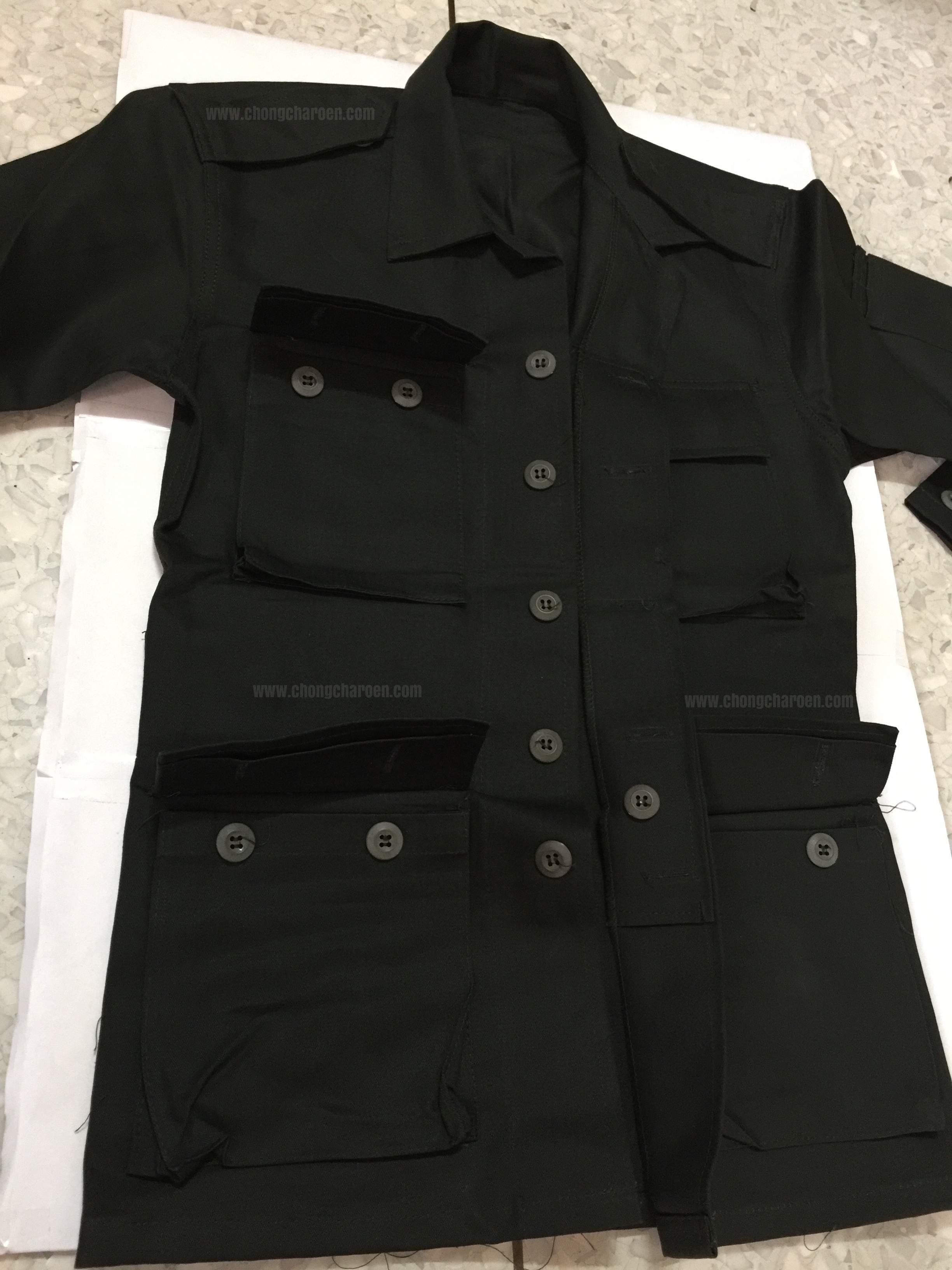 ชุด รด ชุด ฝึก เวส เขียว ยี่ห้อ SEATO ( เสื้อ + กางเกง )