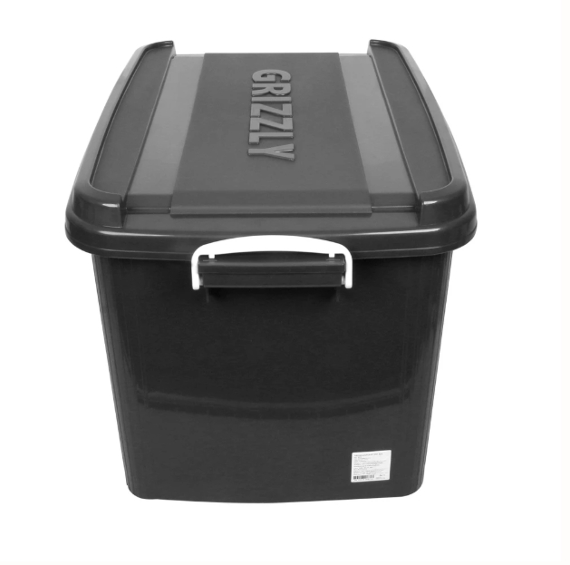 กล่องอเนกประสงค์พร้อมล้อและฝาล็อก 100 ลิตร (no.2018) ลังพลาสติกอย่างดี 100 ลิตร ขนาด 70 x 48 x 43 ซม.