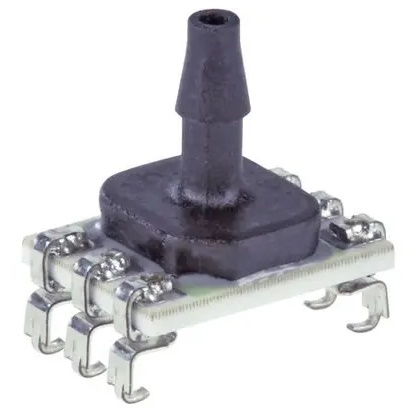 HONEYWELL Pressure Sensor, Amplified, 30 psi, Digital, Gauge, 3.3 VDC, Single Axial Barbed, 3.1 mA