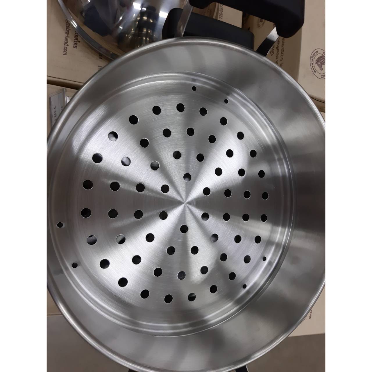 Zebra ซึ้งสแตนเลส ชุด 4 ชิ้น รุ่นคลาสสิค ตราหัวม้าลาย