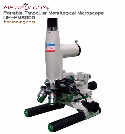 METROLOGY,Portable Trinocular Metallurgical Microscope,OP-PM9000