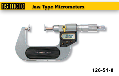 ASIMETO,P30,Jaw Type Micrometers,126-51-0