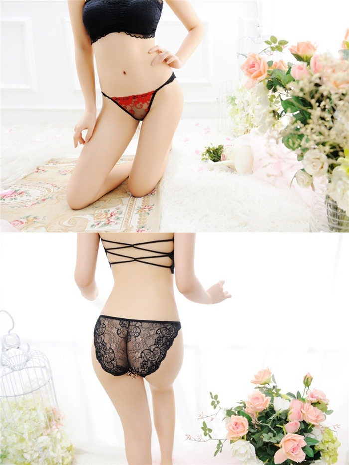 NA037 กางเกงในเซ็กซี่ กางเกงในซีทรูปักลายลูกไม้ ด้านหน้าเป็นผ้าซีทรูปักลายลูกไม้สวยๆด้านหลังเป็นผ้าลูกไม้เนื้อนิ่มๆตามรูปเลยค่ะ