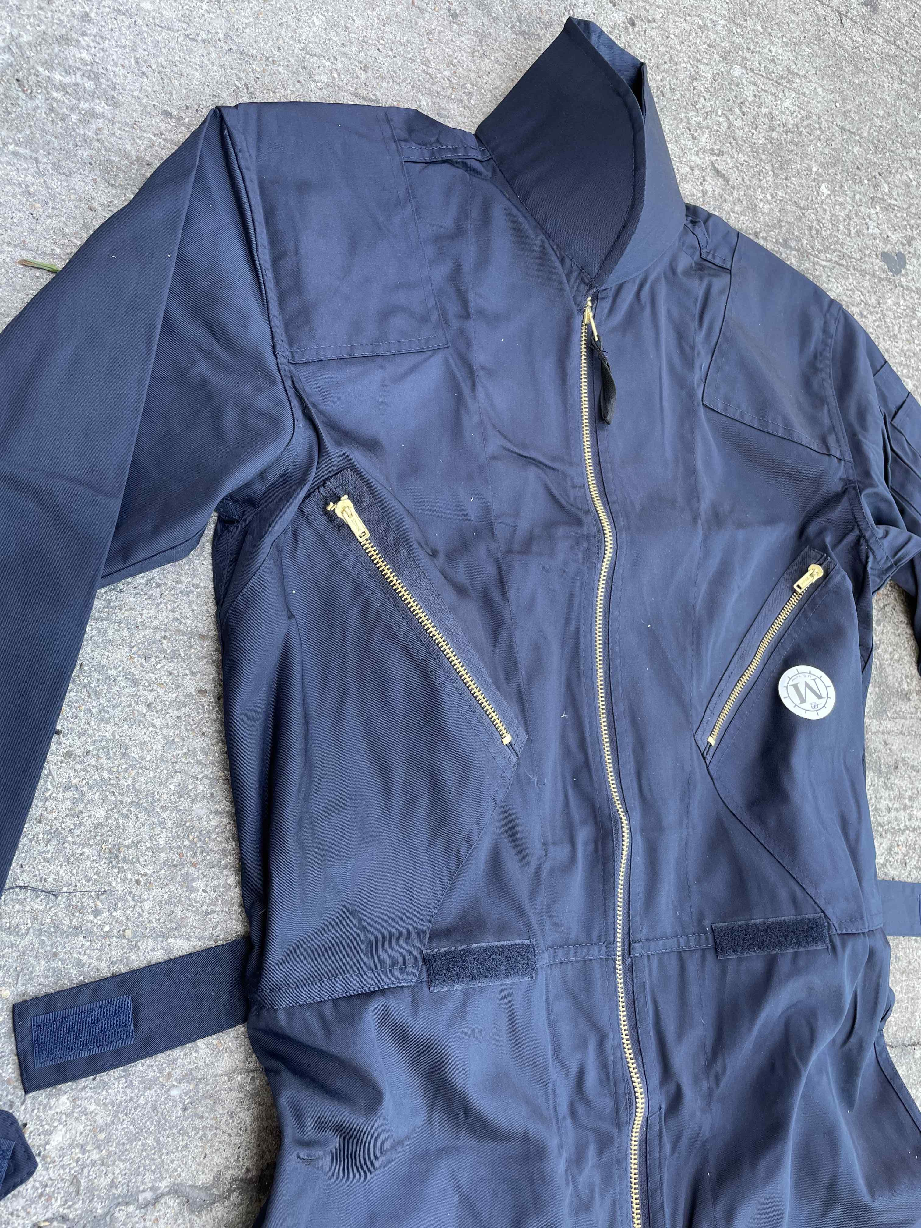 ชุดหมี ซิป ช่าง กู้ภัย เซฟตี้ ชุดบิน แขนยาว ( ผ้าคอมทวิว เนื้อนุ่ม เกรด A )