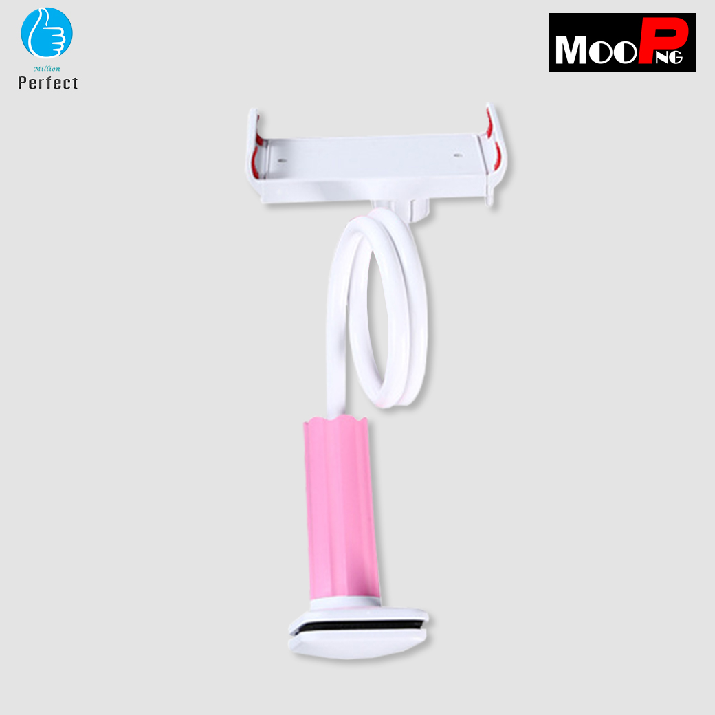 MooPNG ขายึด ipad บนหัวเตียงนอนดูหนัง!! ของดีคนขี้เกียจ ที่ยึด ipad ขาตั้งคลิปสำหรับมือถือ สะดวก สบาย ไม่ต้องถือให้เมื่อยมือ รุ่น MBH - 9