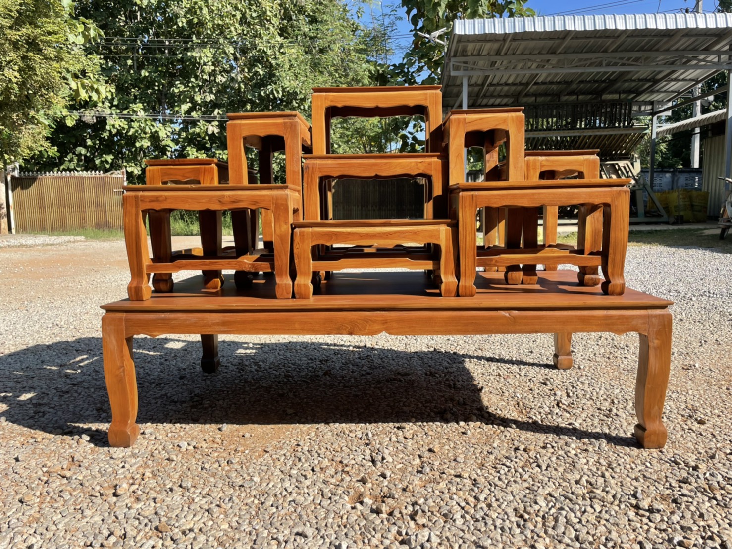 โต๊ะหมู่บูชา หมู่ 9 x 9 นิ้ว