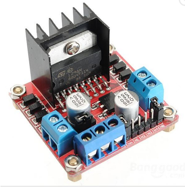 L298N Dual H Bridge Stepper Motor Driver Board For Arduino