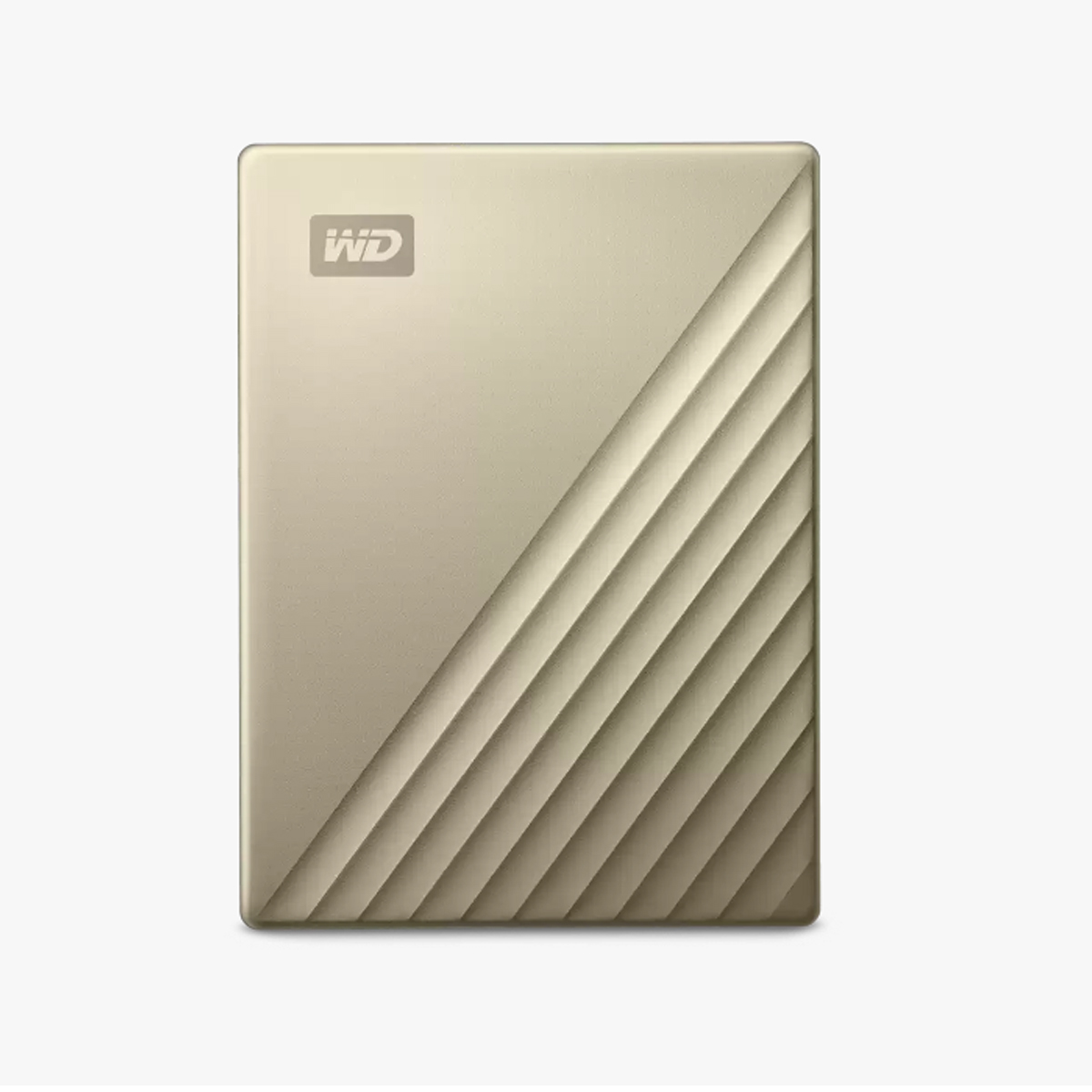 WD My Passport Ultra HDD Type-C 2TB 4TB External Harddisk ฮาร์ดดิสพกพา ฺGold สีทอง , USB 3.1 and USB Type C Western Digital