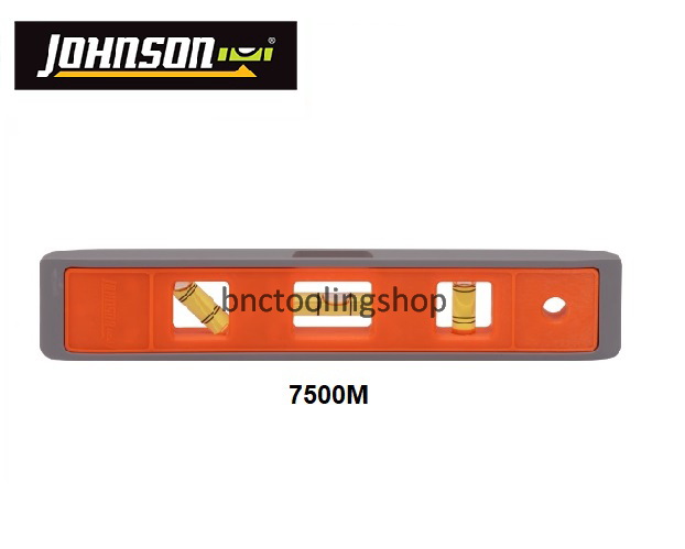 ระดับน้ำพลาสติก 9 นิ้ว ฐานแม่เหล็ก - Structo-cast Torpedo Level Size 9"with Magnetic Base,JOHNSON,7500M