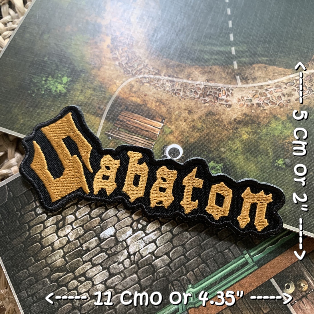 Sabaton วงดนตรี ร็อค เฮฟวี่เมทัล พังค์ ตัวรีดแบบปัก อาร์มปัก ตัวรีดติดเสื้อ ตัวรีด ติดกระเป๋า ติดหมวก ติดแจ๊คเก็ต Rock Iron on Embroidered Patch