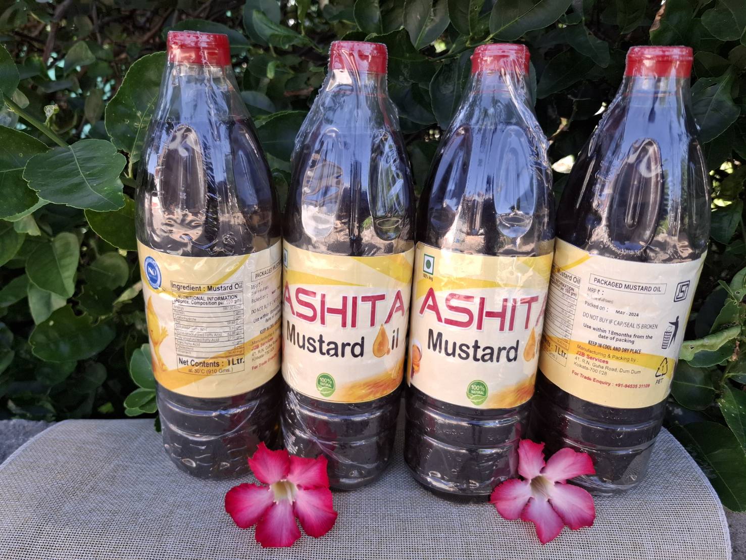 น้ำมันมัสตาร์ด จัดโปรรวม 4 ลิตร สุดคุ้ม ASHITA