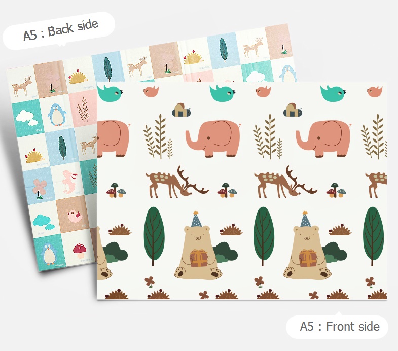 แผ่นรองคลานสำหรับเด็ก แบบพับพกพา