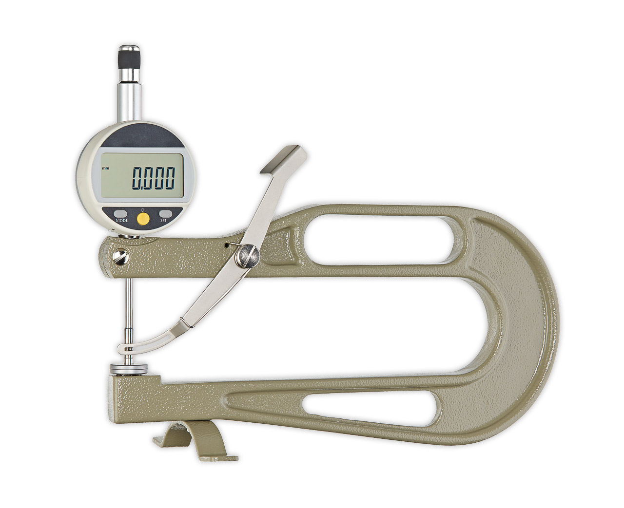 Schmidt,Thickness Gauge, Digital Thickness Gauge, FD Series, Thickness Gauge FD-200-25,เกจวัดความหนาดิจิตอล,Digital Thickness Gauge Depth 200 mm Rang 0-25 (0.001mm),