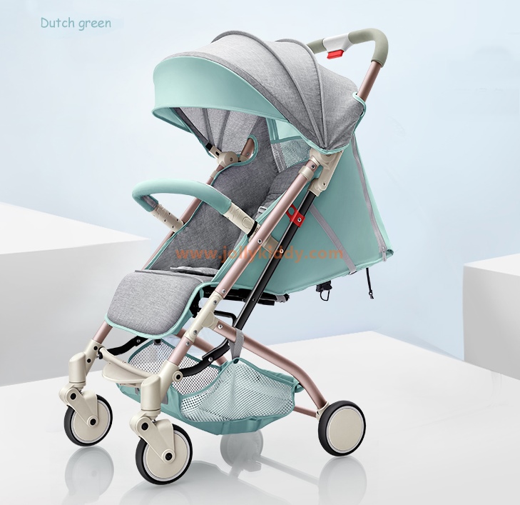 รถเข็นเด็กพับเล็ก Brand BN แบบพกพาน้ำหนักเบา 5.0 kg เพิ่มความยาวที่พักขา C10205