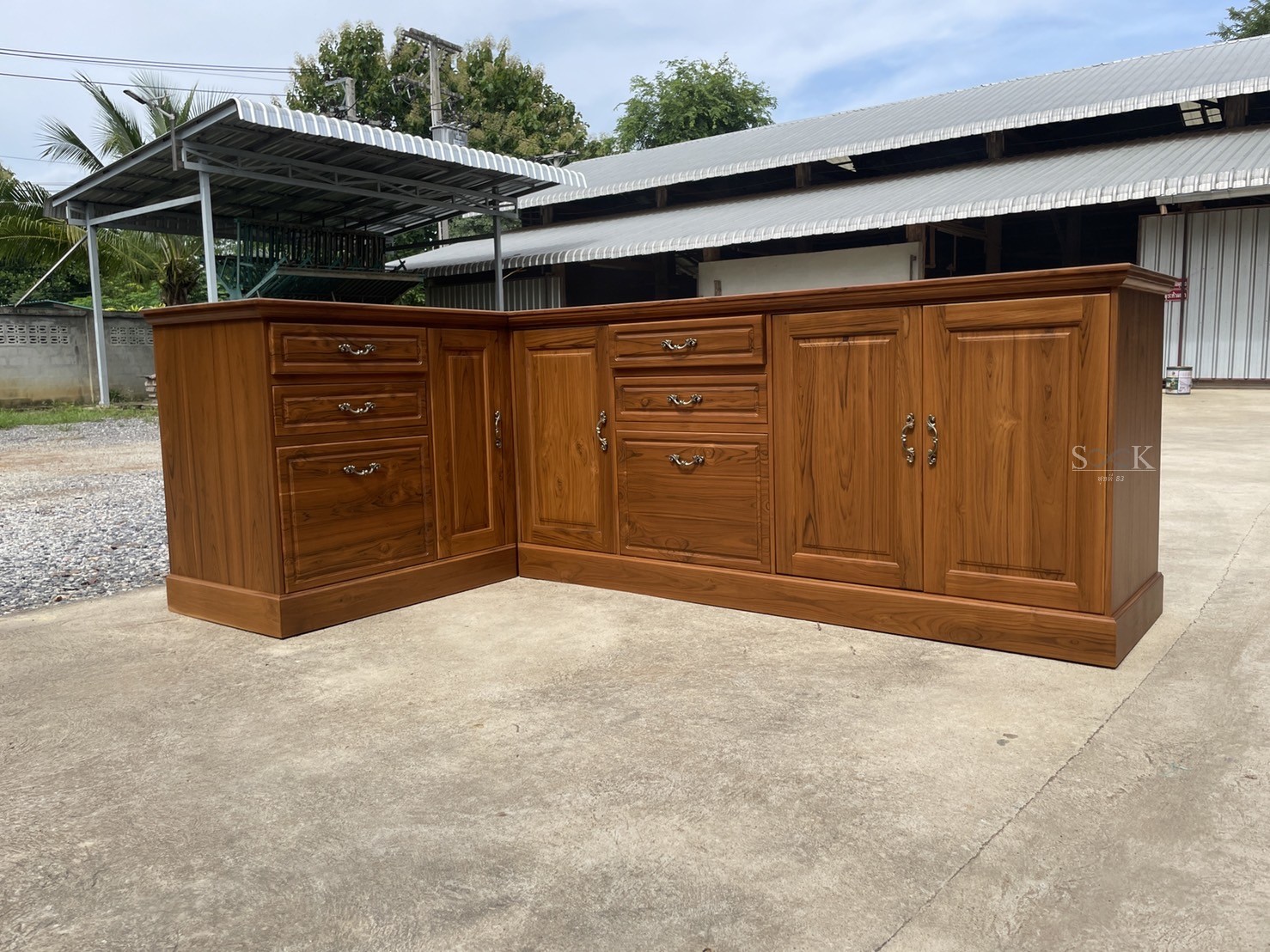 เคาน์เตอร์ครัวตัว L