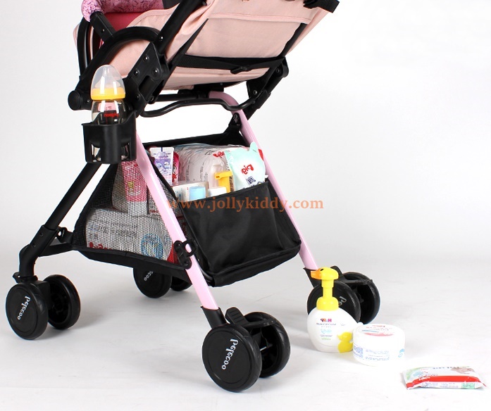 รถเข็นเด็ก Belecoo High Stand Premium gold matelic สีแดง CS10131