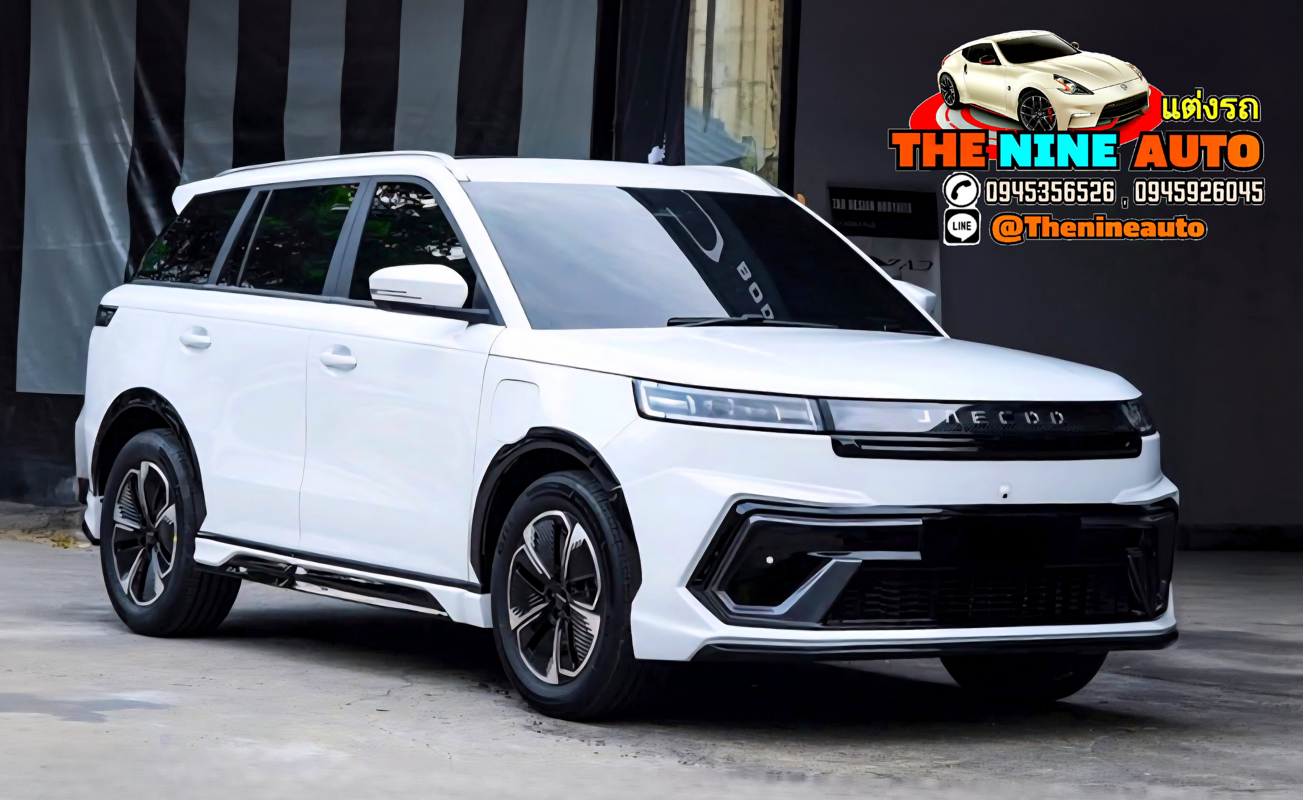 ชุดแต่ง JAECOO J5 แบบ ZAD ชุด 17 ชิ้น