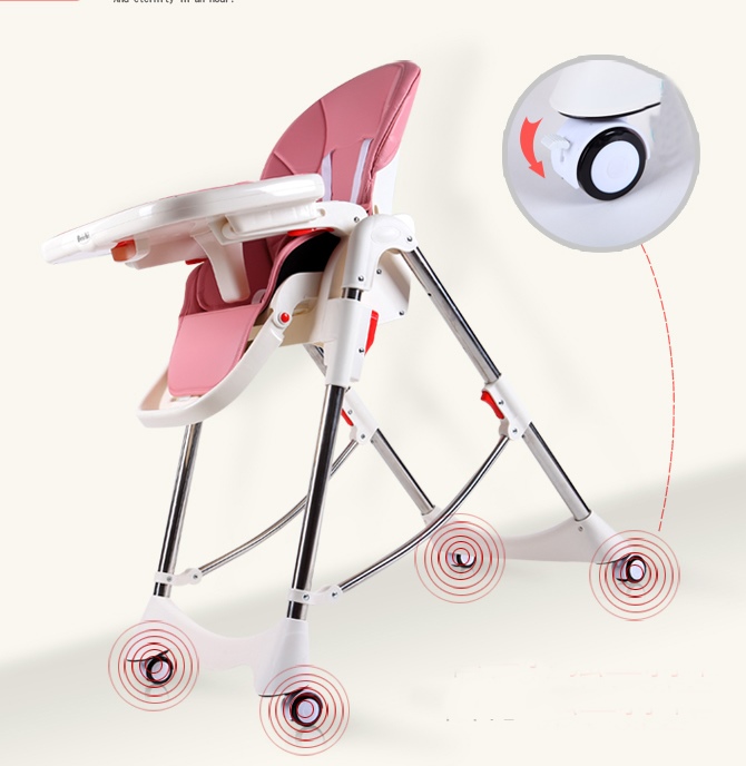 C10154 เก้าอี้นั่งกินข้าว Tower chair ปรับเอนเปลนอนได้ (Beichi)