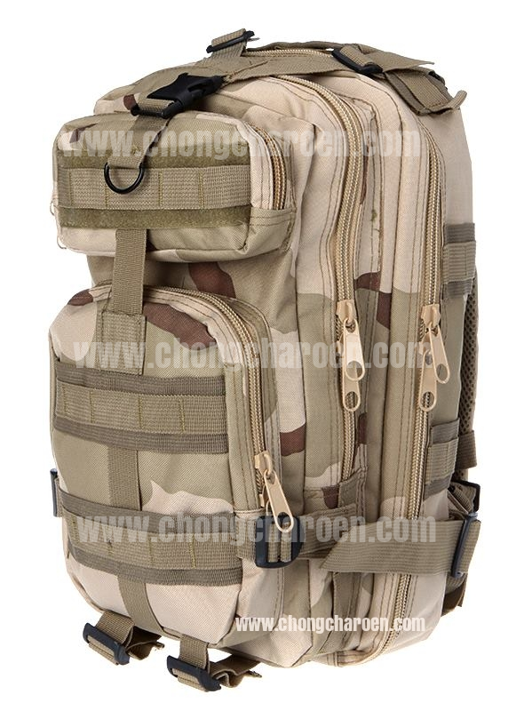 เป้ทหาร กระเป๋า แทคติคอล เดินป่า ยุทธวิธี 3P (ผ้า หนา เกรด A ได้มาตราฐาน)