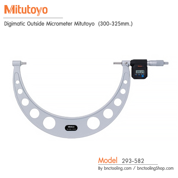 Mitutoyo,Digimatic Outside Micrometer Mitutoyo series (300-325),293-582