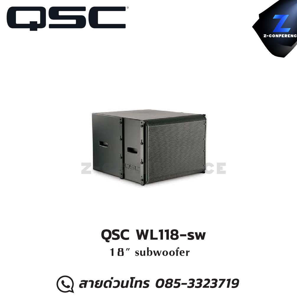 QSC WL118-sw ลำโพง subwoofer ลำโพง , ตู้ลำโพง , speaker