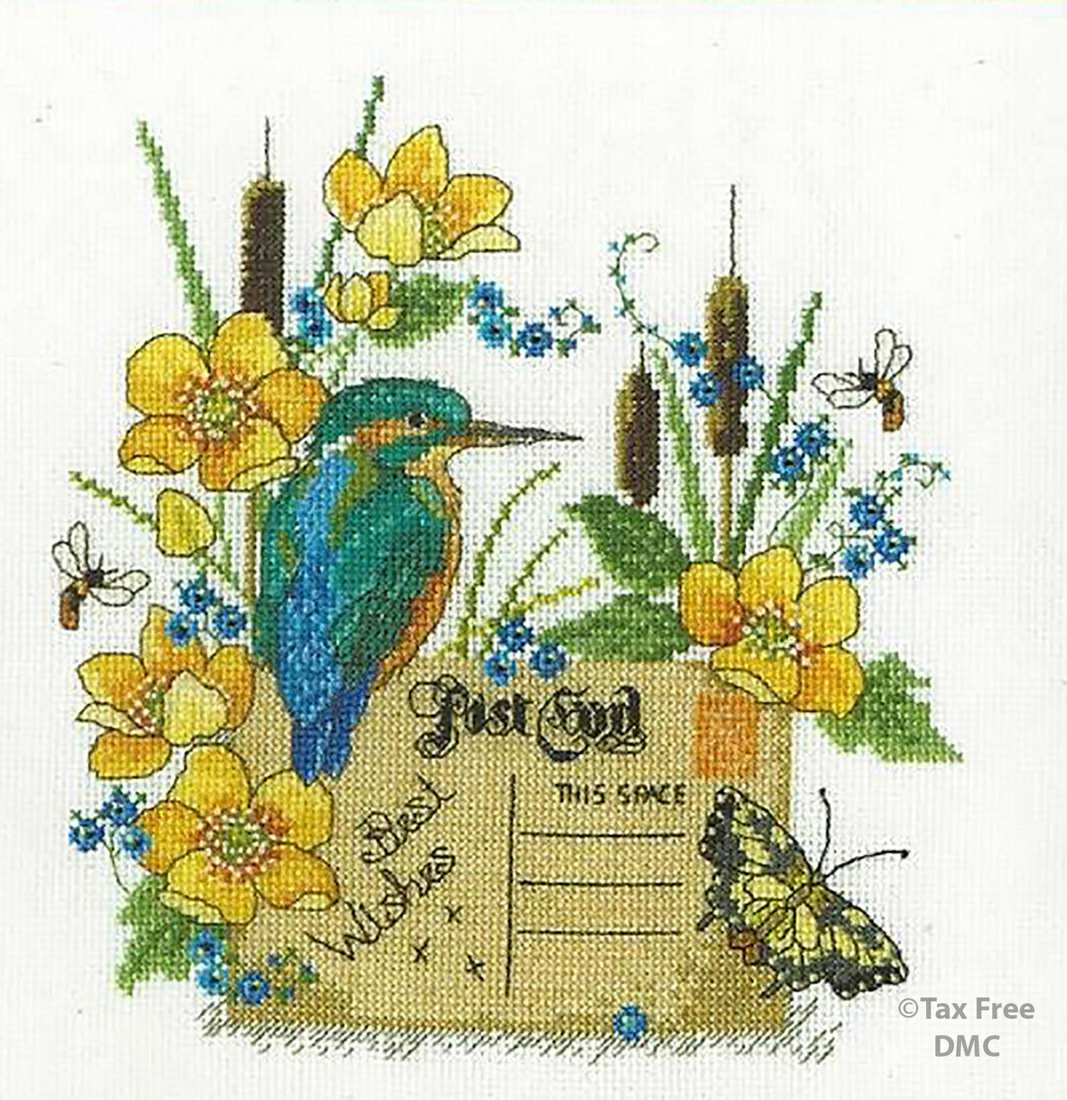 DMC Cross stitch kit ชุดปักครอสติส อุปกรณ์ครบชุด (ฺBK1663)