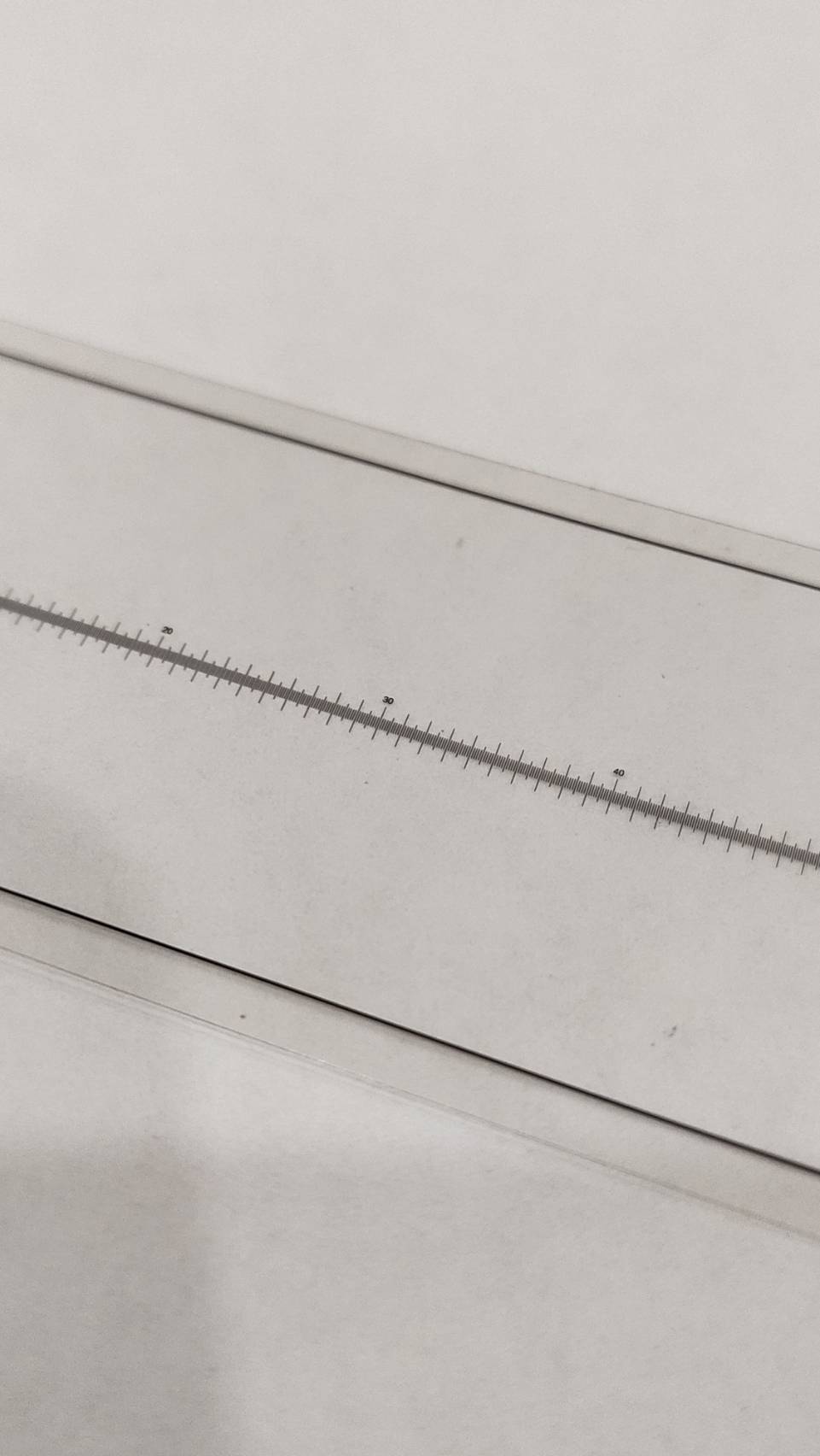 DG76ออฟเจคทีฟ เลนส์สำหรับไมโครสโคป ขนาด 0.1 มม. Microscope Objective lens Micrometer DIV 0.1mm Film Ruler Highly Transparent PET Calibration Measuring Card.