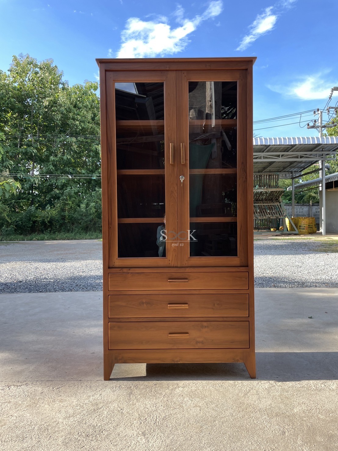 ตู้โชว์ 3 ลิ้นชัก