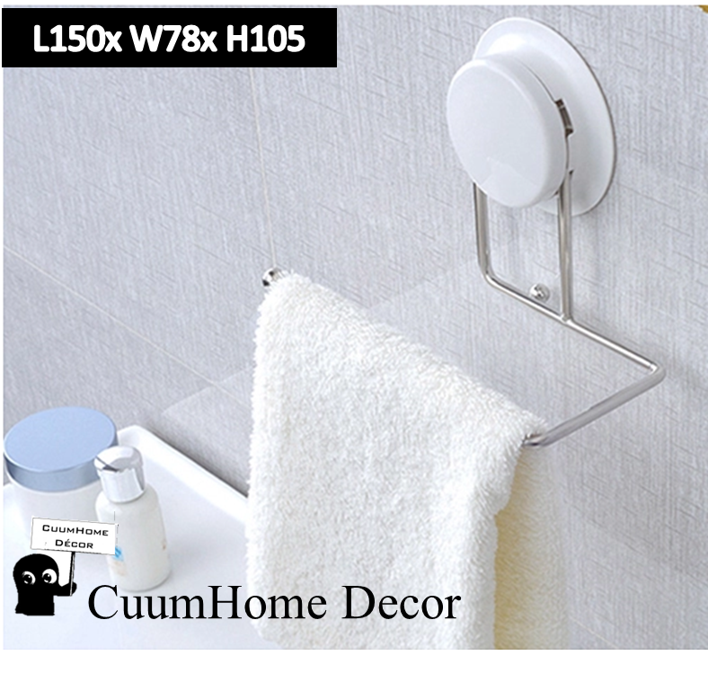 VR-33 ที่แขวนกระดาษทิชชู่ หรือผ้าเช็ดมือ แบบไม่ต้องเจาะผนัง