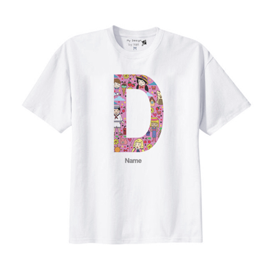 เสื้อลายตัวอักษร A-Z