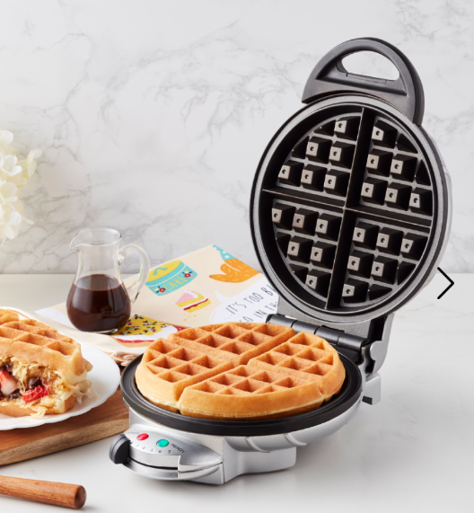 HOMEMATE เครื่องอบวาฟเฟิลกลมใหญ่ HOM-TSK2105B